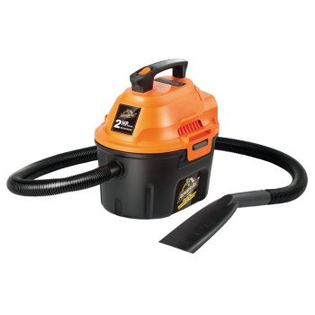 Armor All AA255 Wet and Dry Vacuum Cleaner, 2.5 gal, Quiet, Foam Sleeve