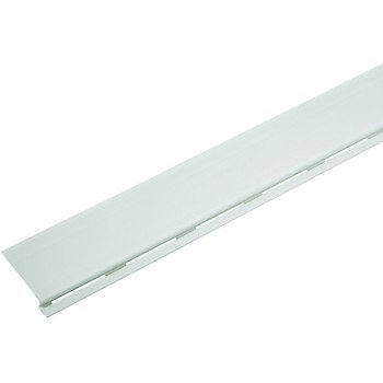 Amerimax 85320 Gutter Cover, 4 ft L, Vinyl, White