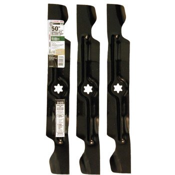 Arnold 490-110-M126 High-Lift Blade Set, 17-1/4 in L, For: 50 in Zero Turn Garden Tractors