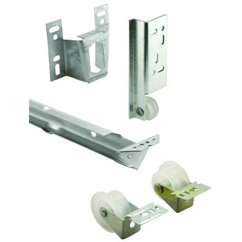 Prime-Line R7137 Drawer Track Kit, Galvanized Steel, Silver