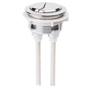 Moen M5355 Dual-Button Flush Valve, Chrome, For: Dual-Flush and Top Flush Toilets