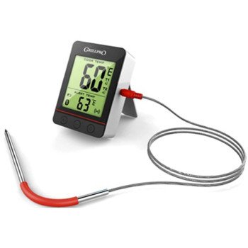 GrillPro 13975 Bluetooth Thermometer, -13 to 572 deg F, Digital Display