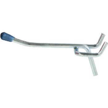 Crawford 14460-125 Peg Hook, 6 in Projection, 7-1/4 in L x 1-1/4 in W x 1-1/8 in H Dimensions