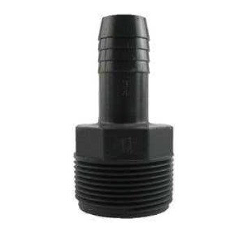 Boshart UPPRA-1512 Pipe Reducing Adapter, 1-1/2 in, MPT, 1-1/4 in, Hose, Polyethylene