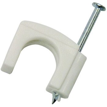 Gardner Bender PR-50 Staple, 7/16 in W Crown, Polyethylene