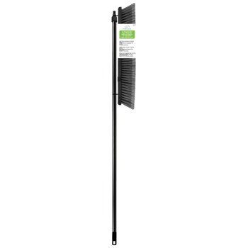 Simple Spaces 92010 Push Broom, 3-1/4 in L Trim, 56-1/8 in L, Threaded, Metal Handle