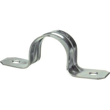 Halex 61220B Conduit Strap, Steel, Zinc-Plated