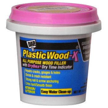 DAP 707987079800540 Wood Filler, Paste, Musty, Natural, 5.5 oz