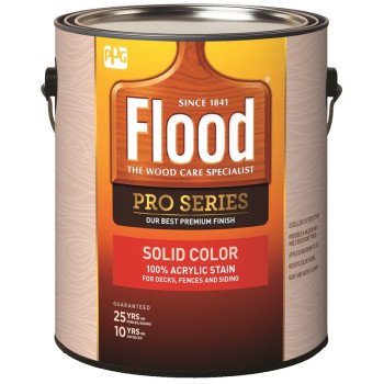 Flood FLD822-01 Wood Stain, Liquid, 1 gal