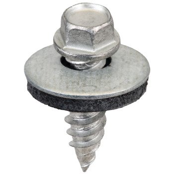 Acorn International SW-SS1234G250 Stitch Screw, #12 Thread, High-Low Thread, Hex Drive, Piercing, Self-Tapping Point, 250/BAG