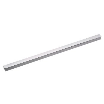 Boston Harbor 618S26-03 Square Towel Bar, 18 in L Rod, Aluminum, Chrome, Surface Mounting