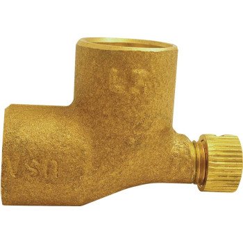 Elkhart Products 10159239/10151120 Pipe Elbow, 3/4 in, Sweat, 90 deg Angle, Brass