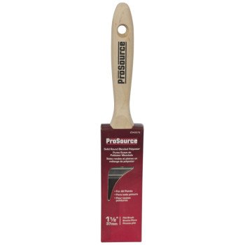 ProSource OR 11601 0150 Paint Brush, 1-1/2 in W, Flat cut Brush, Polyester Bristle