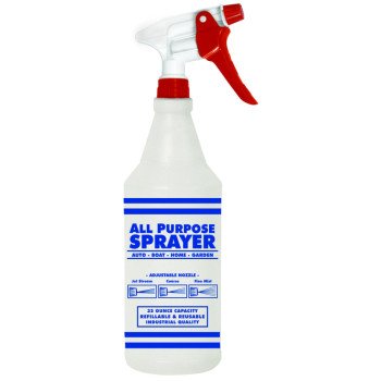 SM Arnold 92-763 Sprayer Bottle, 32 oz, Trigger, Red/White