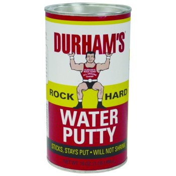 Durham's 1 Water Putty, Cream, 1 lb, Can