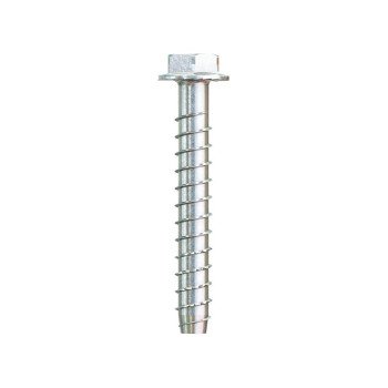 Simpson Strong-Tie Titen HD THD50400HF1 Heavy-Duty Screw Anchor, 1/2 in Dia, 4 in L, Carbon Steel, Zinc