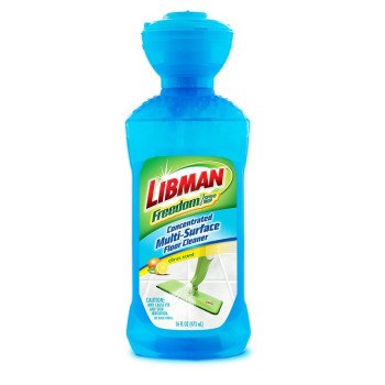 Libman Freedom 4008 Multi-Surface Cleaner, 16 oz, Liquid, Citrus, Clear