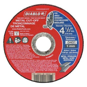 CDD045040101F DISC CT-OF 4-1/2