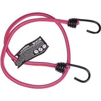 Keeper 06037 Bungee Cord, 36 in L, Rubber, Hook End