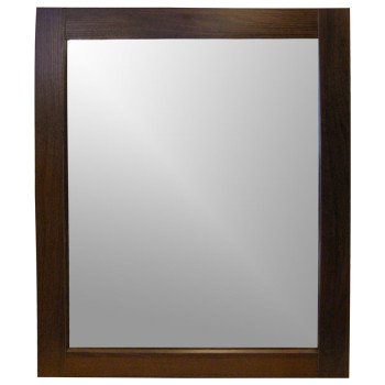 MR30B MIRROR W/BORDER BROWN   