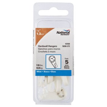 N260-273 HANGER WHT 1/2IN     