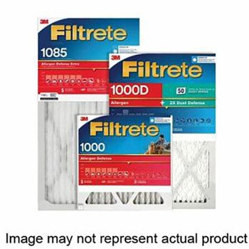 Filtrete 302-4 Air Filter, 20 in L, 20 in W, 5 MERV, 300 MPR, Synthetic Frame