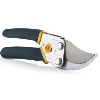 Woodland Tools Co 05-2001-100 Regular Duty Pruner, 5/8 in Cutting Capacity, Steel Blade, Bypass Blade, 9 in OAL