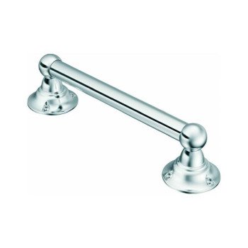 Moen LR2250DCH Designer Hand Grip, 9 in L Bar, 250 lb, Stainless Steel, Chrome, Screw Mounting