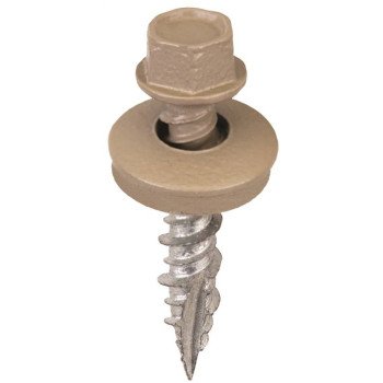 Acorn International SW-MW1TP250 Screw, #9 Thread, High-Low, Twin Lead Thread, Hex Drive, Self-Tapping, Type 17 Point, 250/BAG