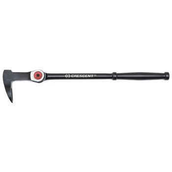 Crescent CODE RED Series DB12NP Nail Puller, 12 in L, Steel, Black, 2.638 in W