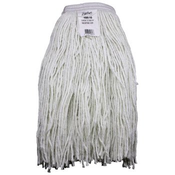 Zephyr Z-Ray 10616L Wet Mop Head, 16 oz Headband, Synthetic Yarn, White