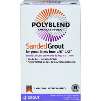 PBG117-4 TLE GROUT SNW WHT 7LB