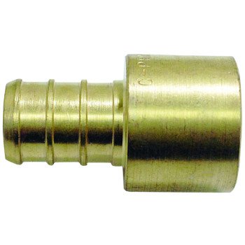 Apollo APXFS1212 Pipe Adapter, 1/2 in, PEX x Female Solder, Brass, 200 psi Pressure