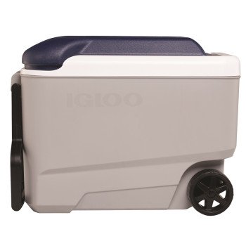 Igloo 0034226 Roller Cooler, 40 qt Cooler, Polyurethane, Gray