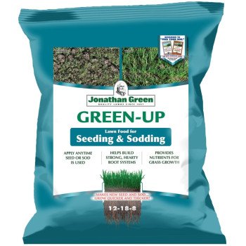 Jonathan Green Green-Up 11541 Seeding and Sodding Fertilizer, 15 lb, Granular, 12-18-8 N-P-K Ratio