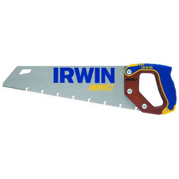 Irwin 2011201 Coarse Cut Saw, 15 in L Blade, 9 TPI, Steel Blade, Ergonomic Handle, Wood Handle