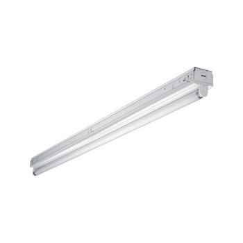 Eaton Lighting SNF132RC Fluorescent Strip Light, 120 V, 1-Lamp, Bi-Pin Lamp Base, 2900 Lumens Lumens, White Fixture