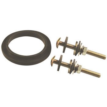 Danco 88359 Toilet Tank-to-Bowl Kit, Brass, Black, For: Eljer Toilets