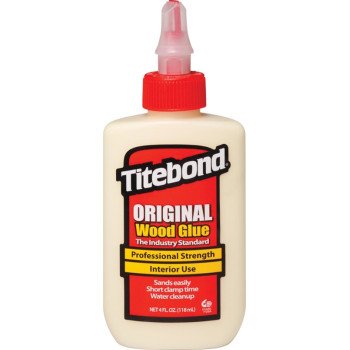 Titebond 5062 Wood Glue, Yellow, 4 oz Bottle