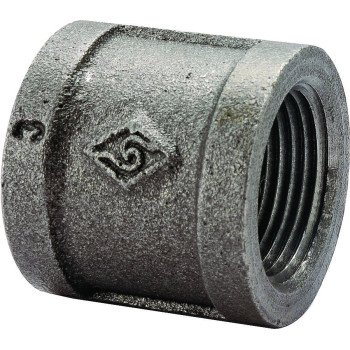 ProSource B220 6 Pipe Coupling, 1/8 in, FIP, Steel, SCH 40 Schedule, 300 psi Pressure