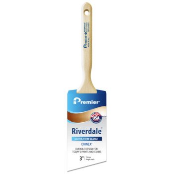 Premier Riverdale 17253 Paint Brush, 3 in W, 3-3/16 in L Bristle, Chinex Bristle