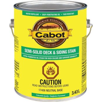 Cabot 17400 Series 17406C Deck and Siding Stain