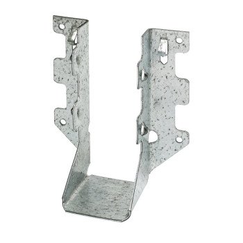 Simpson Strong-Tie LUS Series LUS26 Joist Hanger, 4-3/4 in H, 1-3/4 in D, 1-9/16 in W, Steel, Galvanized, Face