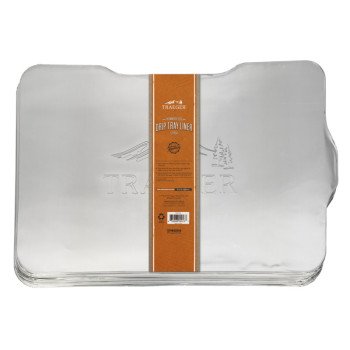 Traeger BAC506 Drip Tray Liner, Aluminum, 5/PK