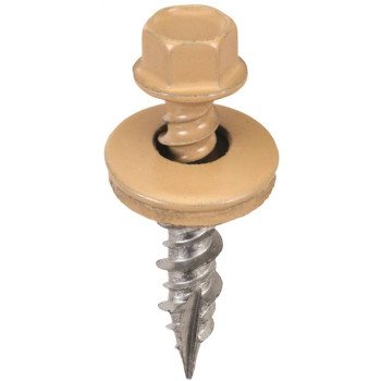 Acorn International SW-MW1MT250 Screw, #9 Thread, High-Low, Twin Lead Thread, Hex Drive, Self-Tapping, Type 17 Point, 250/BAG