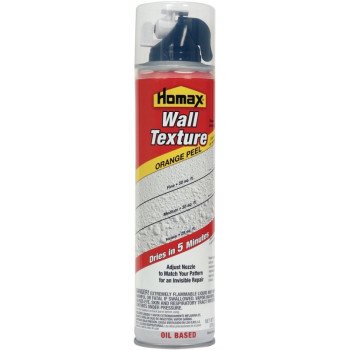 Homax 4050-06 Wall Texture, Liquid, Pungent Hydrocarbon, White, 10 oz Aerosol Can