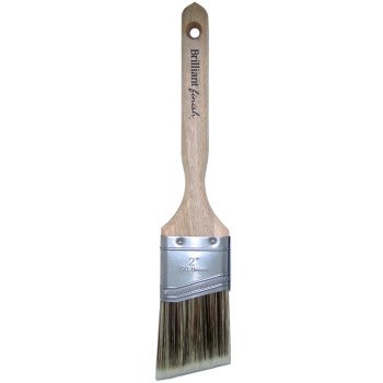 Nour 1331-50N Paint Brush, 2 in W, Angle Brush, 2 in L Bristle, Polyester Bristle, Sash Handle