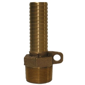 Boshart PENL-BMAXL1210-L Pipe Adapter, 1-1/4 x 1 in, MPT x Insert, Brass