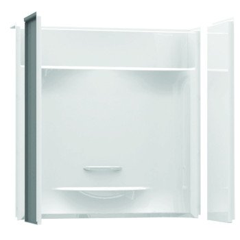 Maax 148065-000-002290 Shower Wall Kit, 60 in L, 30 in W, 78 in H, White