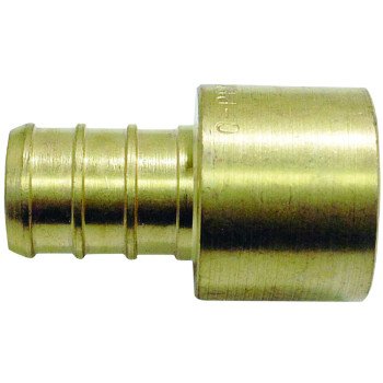 Apollo APXFS3434 Pipe Adapter, 3/4 in, PEX x Female Solder, Brass, 200 psi Pressure